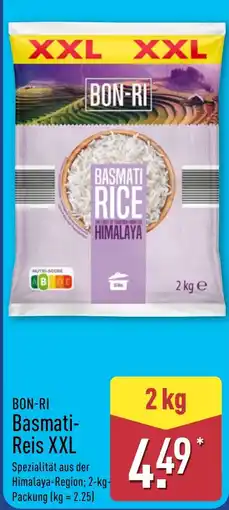 Aldi Nord BON-RI Basmati-Reis XXL Angebot