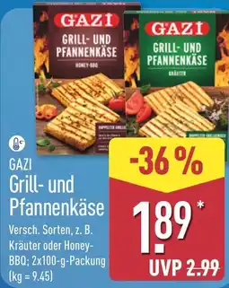 Aldi Nord GAZI Grill- und Pfannenkäse Angebot
