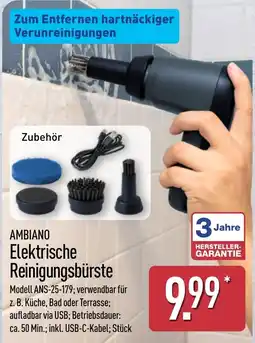 Aldi Nord AMBIANO Elektrische Reinigungsbürste Angebot