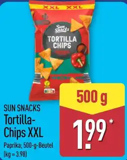 Aldi Nord SUN SNACKS Tortilla-Chips XXL Angebot