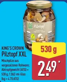 Aldi Nord KING'S CROWN Pilztopf XXL Angebot