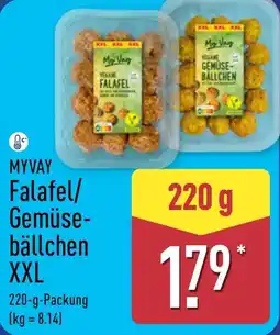 Aldi Nord MYVAY Falafel/Gemüse-bällchen XXL Angebot