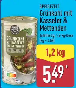 Aldi Nord SpeiseZeit Grünkohl mit Kasseler & Mettenden Angebot