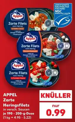Kaufland Appel Zarte Heringsfilets Angebot