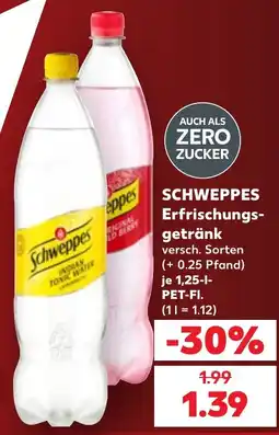 Kaufland Schweppes Erfrischungsgetränk Angebot