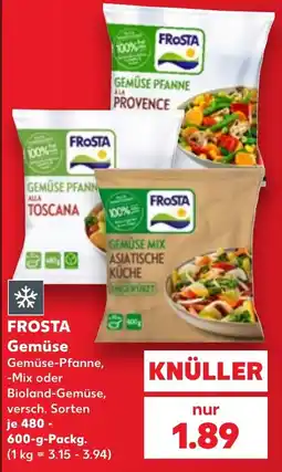 Kaufland FROSTA Gemüse Angebot