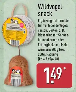 Aldi Nord Wildvogelsnack Angebot