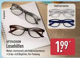 Aldi Nord UP2FASHION Lesehilfen Angebot