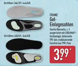 Aldi Nord CRANE Gel-Einlegesohlen Angebot