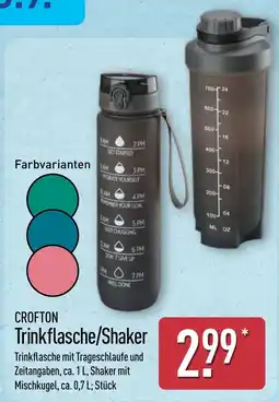Aldi Nord CROFTON Trinkflasche/Shaker Angebot