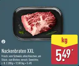 Aldi Nord Nackenbraten XXL Angebot