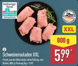 Aldi Nord Schweinerouladen XXL Angebot