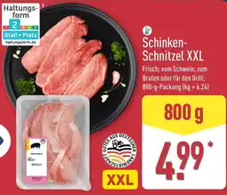 Aldi Nord Schinken-Schnitzel XXL Angebot
