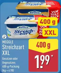 Aldi Nord MEGGLE Streichzart XXL Angebot