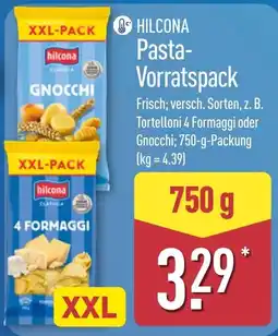 Aldi Nord HILCONA Pasta-Vorratspack Angebot