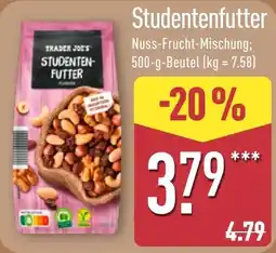 Aldi Nord Trader Joe's Studentenfutter Angebot