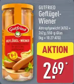 Aldi Nord Gutfried Geflügel-Wiener Angebot