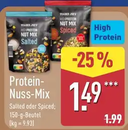 Aldi Nord Trader Joe's High Protein Nut Mix Angebot