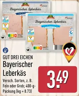 Aldi Nord GUT DREI EICHEN Bayerischer Leberkäs Angebot