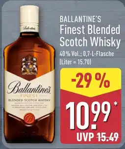 Aldi Nord Ballantine's Finest Blended Scotch Whisky Angebot