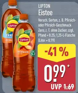 Aldi Nord LIPTON Eistee Angebot