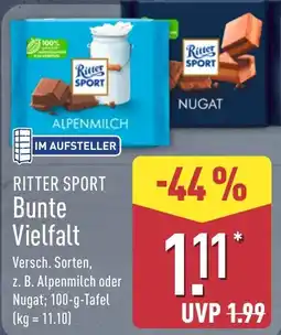 Aldi Nord Ritter Sport Bunte Vielfalt Angebot
