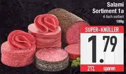 E-Center Salami Sortiment 1a Angebot