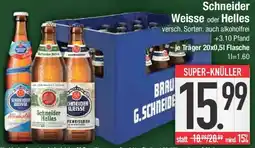 E-Center Schneider Weisse oder Helles Angebot
