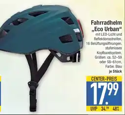 E-Center Fahrradhelm ,,Eco Urban" Angebot
