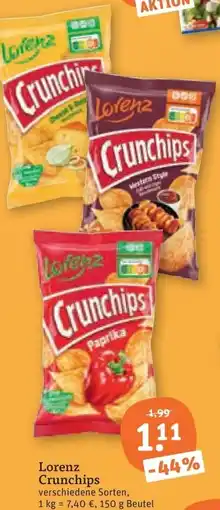 tegut Lorenz Crunchips Angebot