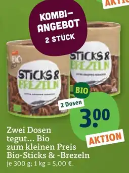 tegut Bio-Sticks & -Brezeln Angebot