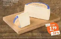 tegut Delice d'Argental mild-feiner Weichkäse Angebot