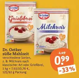 tegut Dr. Oetker süße Mahlzeit Angebot
