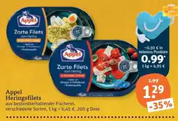 tegut Appel Heringsfilets Angebot