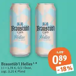 tegut Braustüb'l Helles Angebot