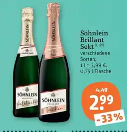 tegut Söhnlein Brillant Sekt Angebot
