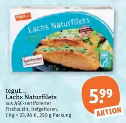 tegut tegut... Lachs Naturfilets Angebot