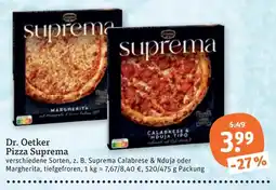 tegut Dr. Oetker Pizza Suprema Angebot