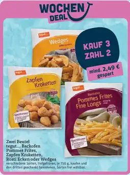 tegut tegut... Backofen Pommes Frites Angebot