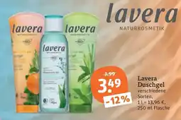 tegut Lavera Duschgel Angebot