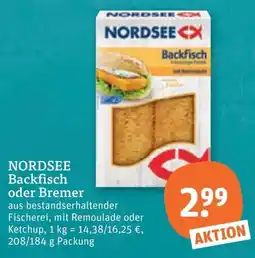 tegut NORDSEE Backfisch Angebot