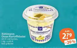 tegut Kühlmann Omas Kartoffelsalat Angebot
