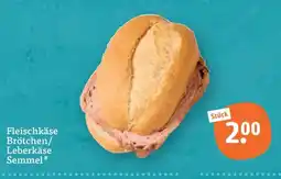 tegut Fleischkäse Brötchen/Leberkäse Semmel Angebot