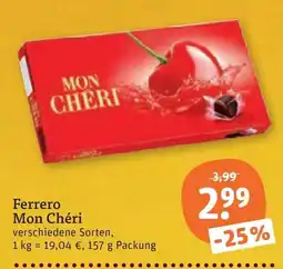 tegut Ferrero Mon Chéri Angebot