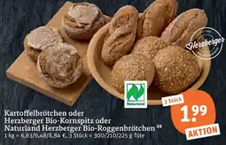 tegut Herzberger Bio-Roggenbrötchen Angebot