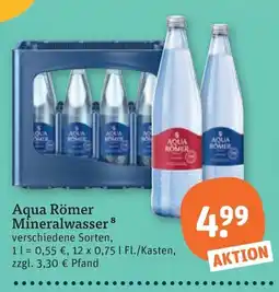 tegut Aqua Römer Mineralwasser Angebot