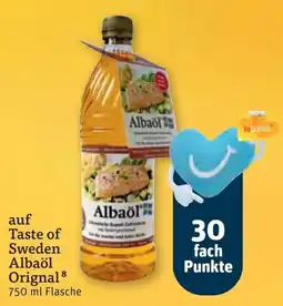 tegut Taste of Sweden Albaöl Original Angebot