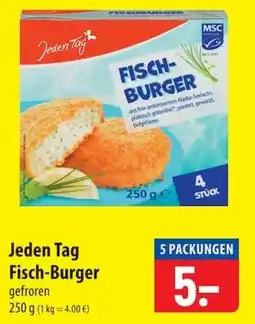 Famila Nord Ost Jeden Tag Fisch-Burger Angebot