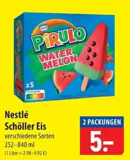 Famila Nord Ost Nestlé Schöller Eis Angebot