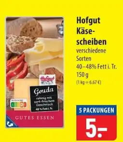 Famila Nord Ost Hofgut Käsescheiben Angebot